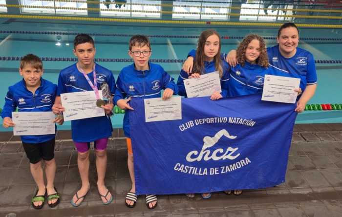 EL CLUB NATACION CASTILLA DE ZAMORA SE TRAE UN ORO DE VALLADOLID